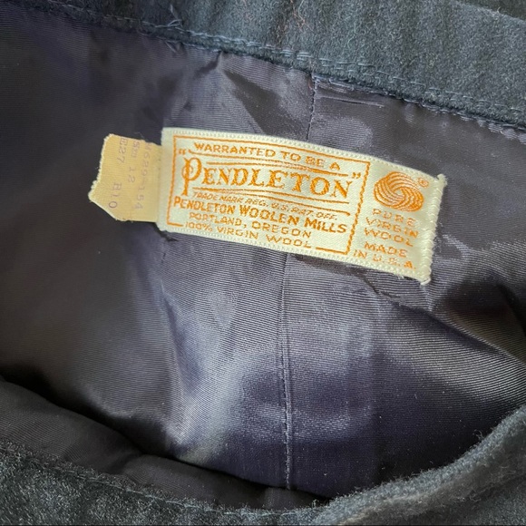 Vintage Pendelton Wool Skirt - Picture 3 of 6